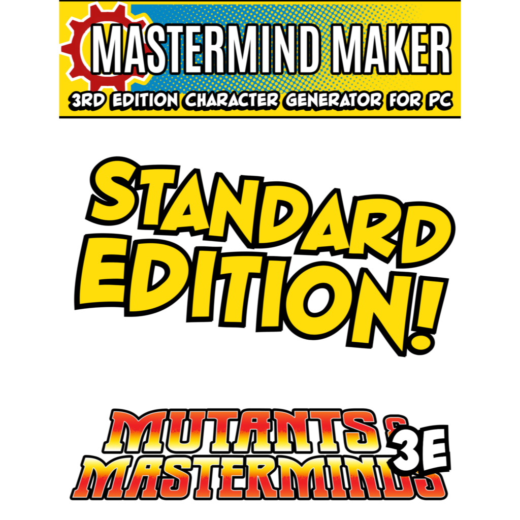 Mastermind Maker (Character Creator Software for M&M 3e)