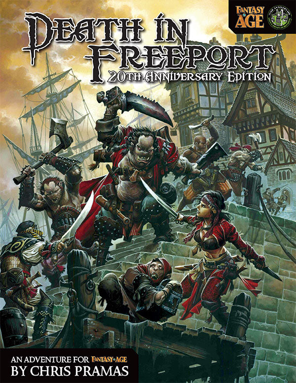 Death in Freeport: 20th Anniversary Edition (Fantasy AGE PDF)