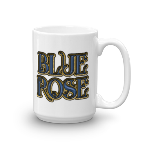 Blue Rose Logo Mug