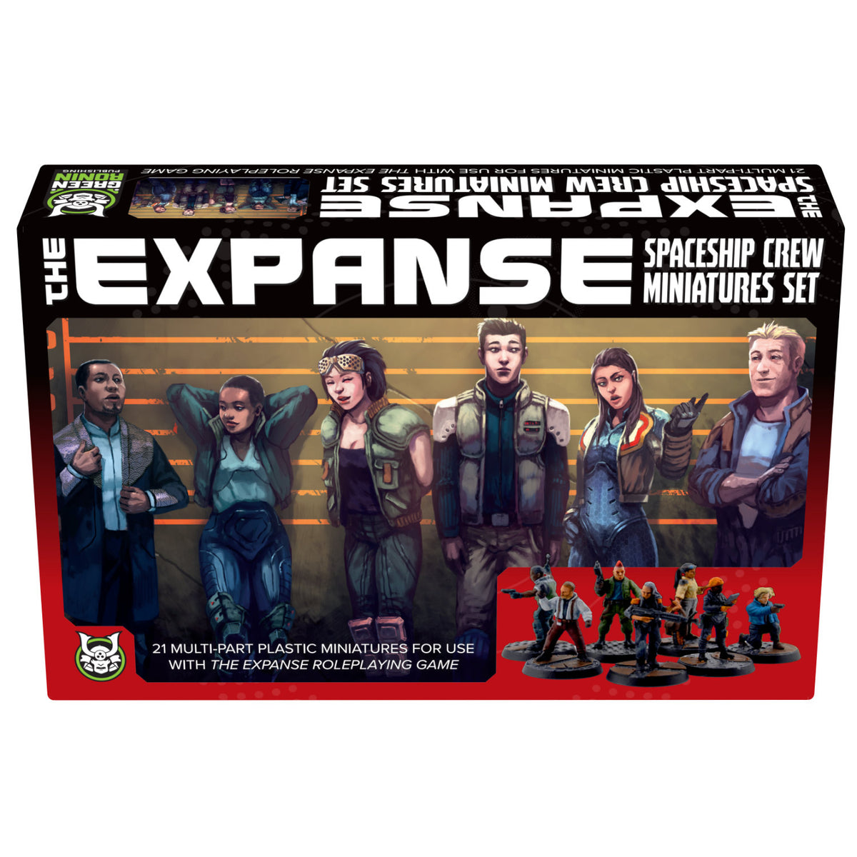 The Expanse Spaceship Crew Miniatures