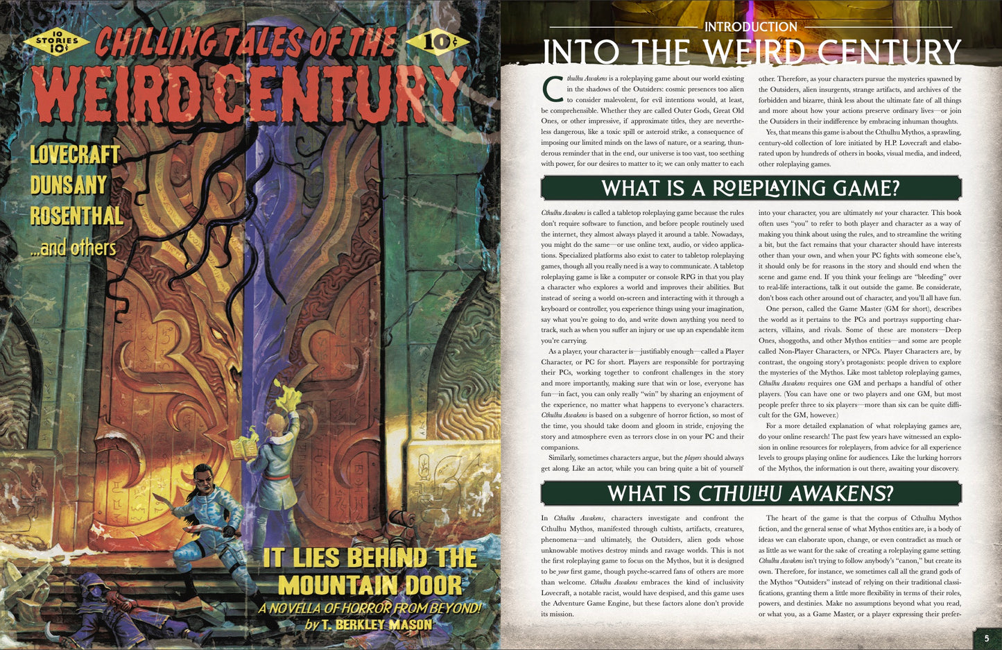 Cthulhu Awakens: The AGE RPG of the Weird Century (Print)