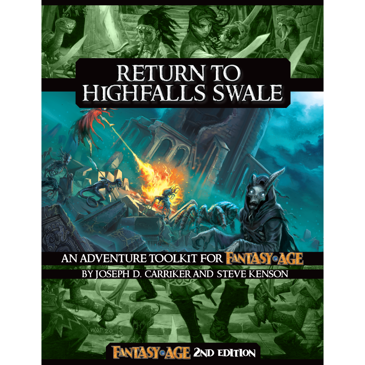 Return to Highfalls Swale (Fantasy AGE 2E Setting / Adventure PDF) *NEW!*