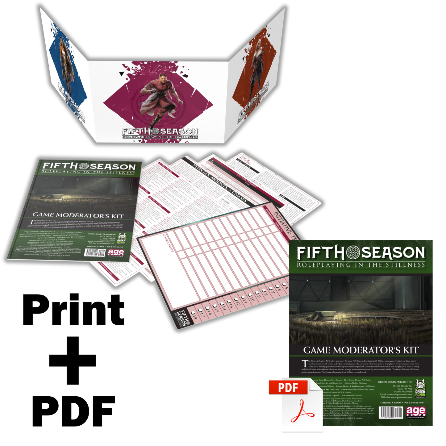 Fifth Season Roleplaying Game Moderator's Kit [Preorder]
