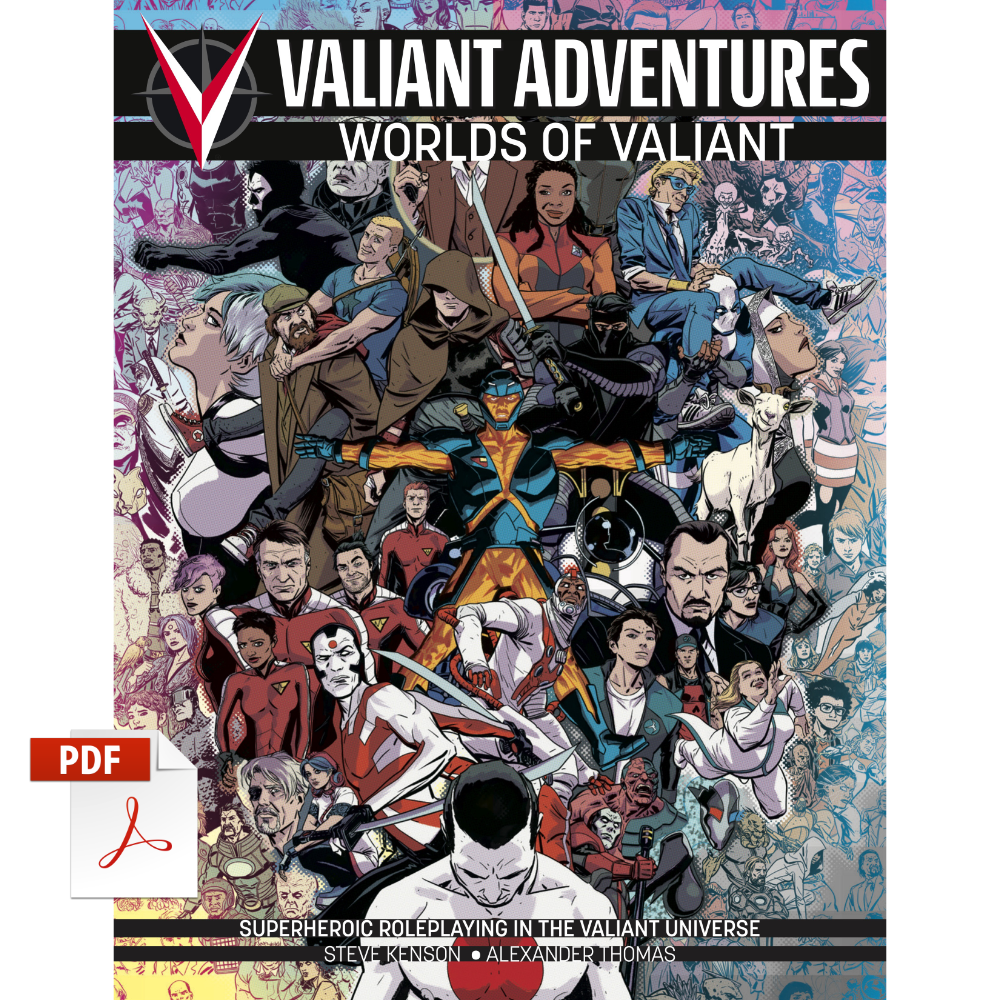 Valiant Adventures Worlds of Valiant