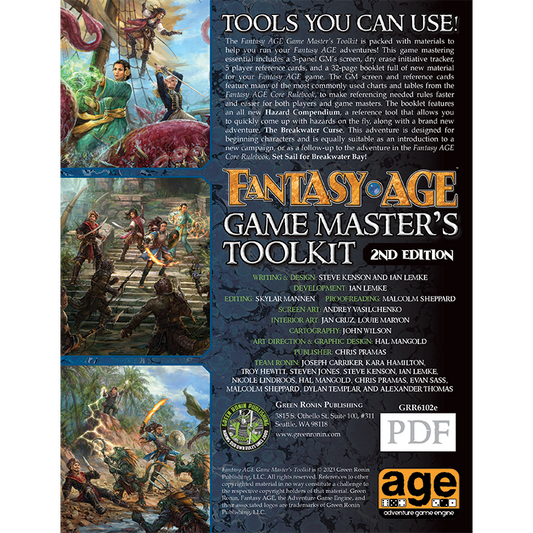 Fantasy AGE Game Master's Toolkit (2nd Edition) (PDF)