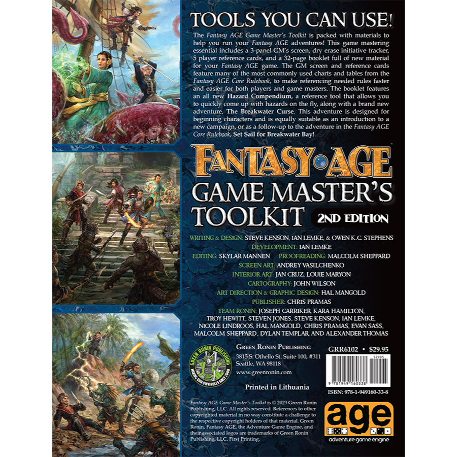 Fantasy AGE Game Master's Toolkit (2nd Edition)