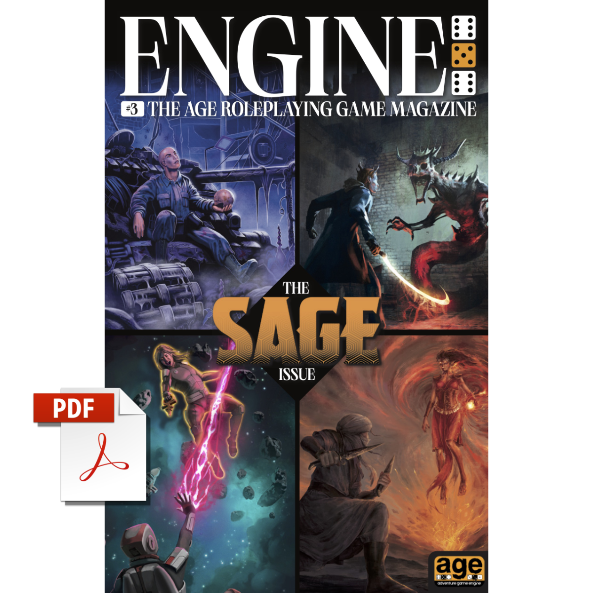 Engine: The AGE Roleplaying Game Magazine #3