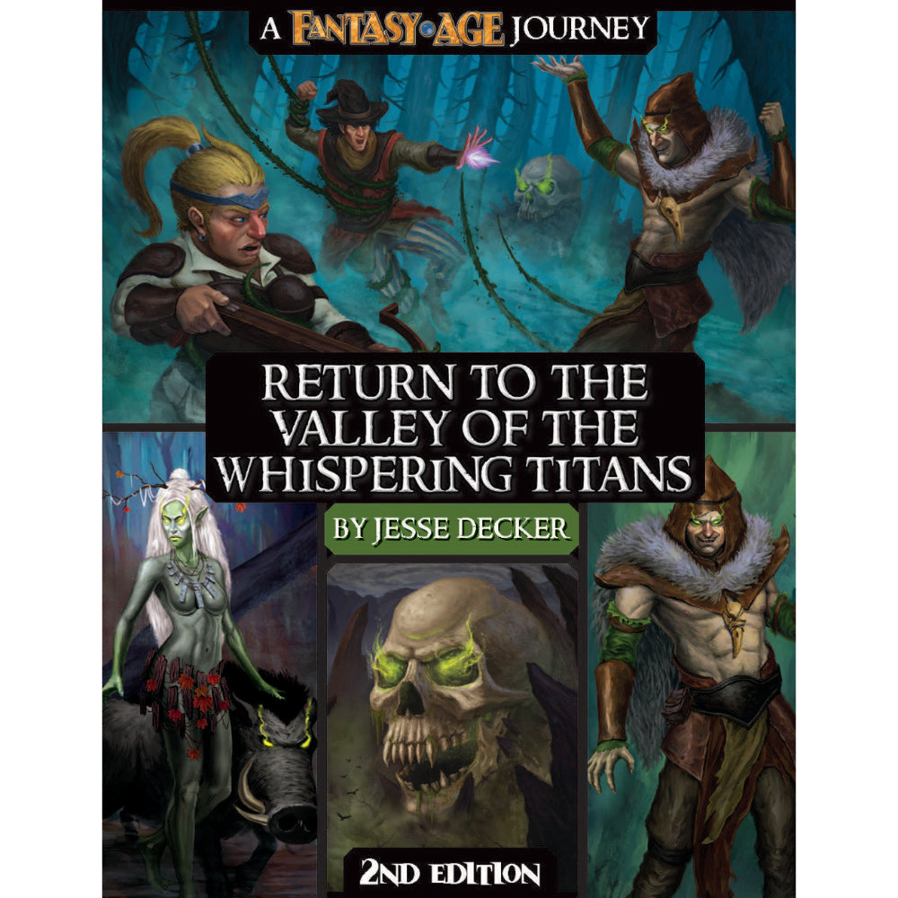 Fantasy AGE Journeys: Return to the Valley of the Whispering Titans (PDF)