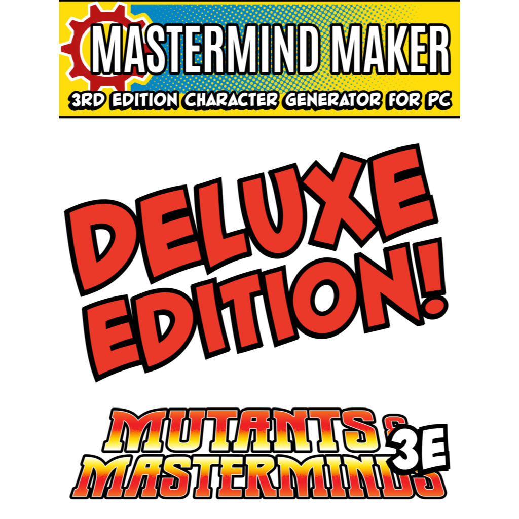 Mastermind Maker (Character Creator Software for M&M 3e)