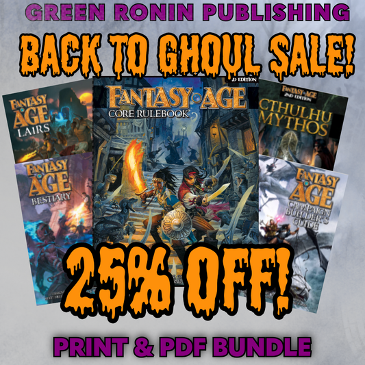Back to Ghoul Sale: Fantasy AGE Frights! Bundle