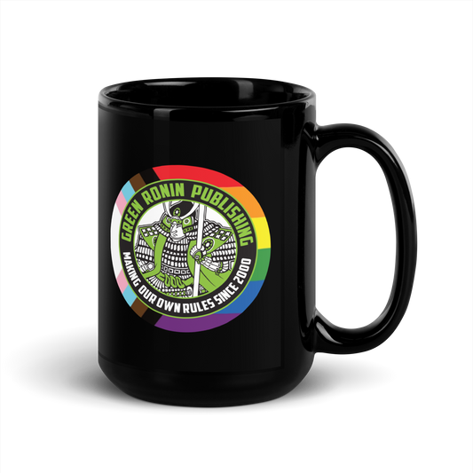 Ronin Pride Black Glossy Mug