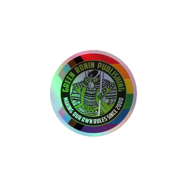 Ronin Sticker Ronin Pride Holographic Sticker – Green Ronin Online Store
