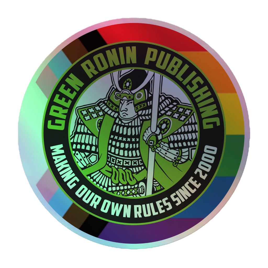 Ronin Sticker Ronin Pride Holographic Sticker - Green Ronin Online Store
