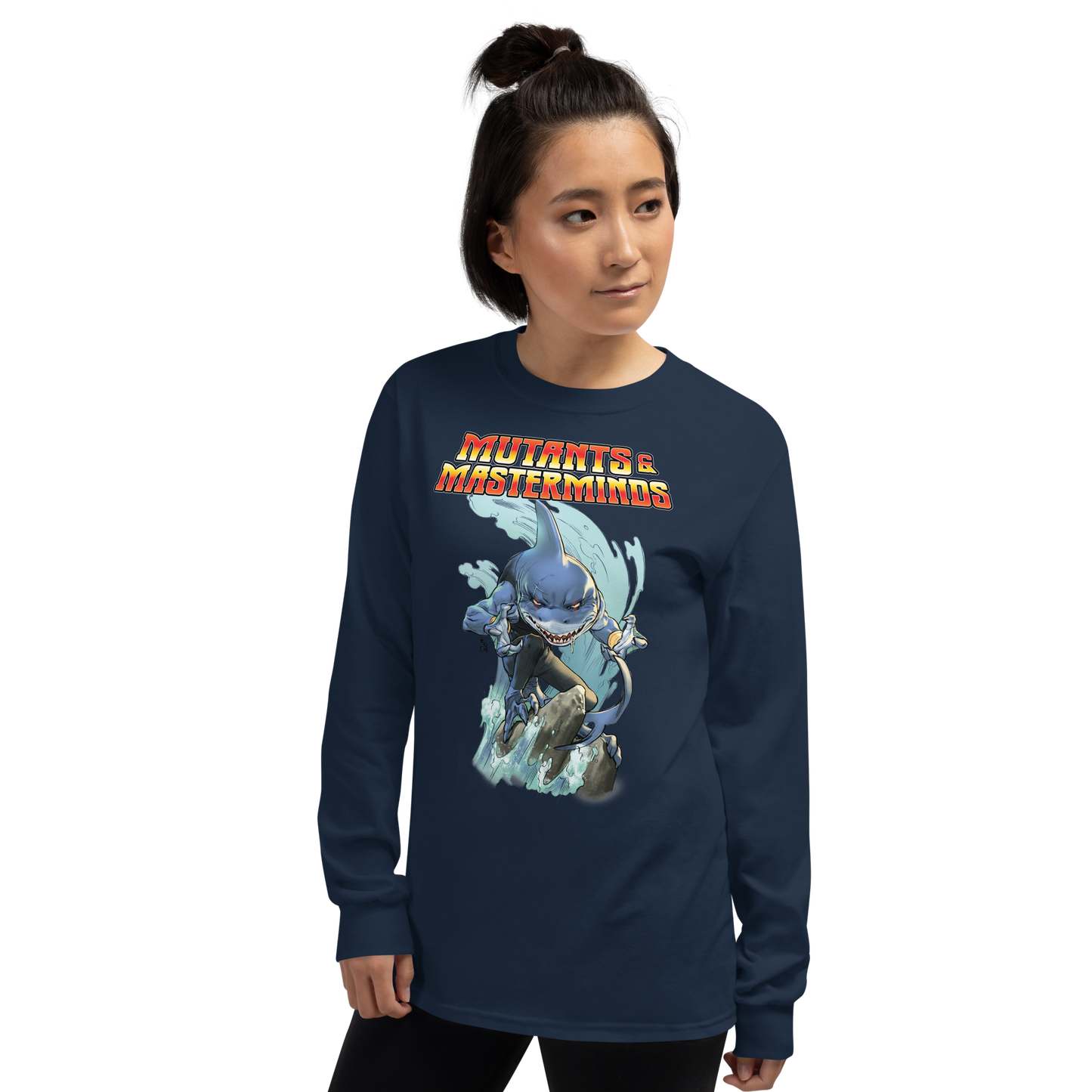 Megalodon Unisex Long Sleeve Shirt