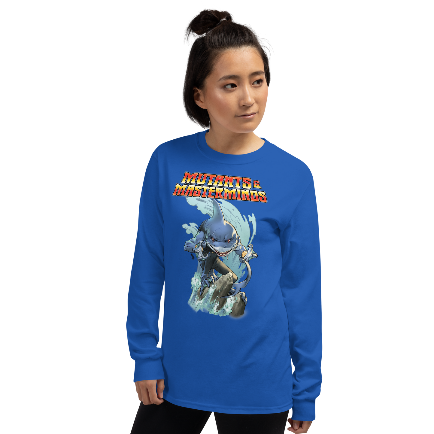 Megalodon Unisex Long Sleeve Shirt