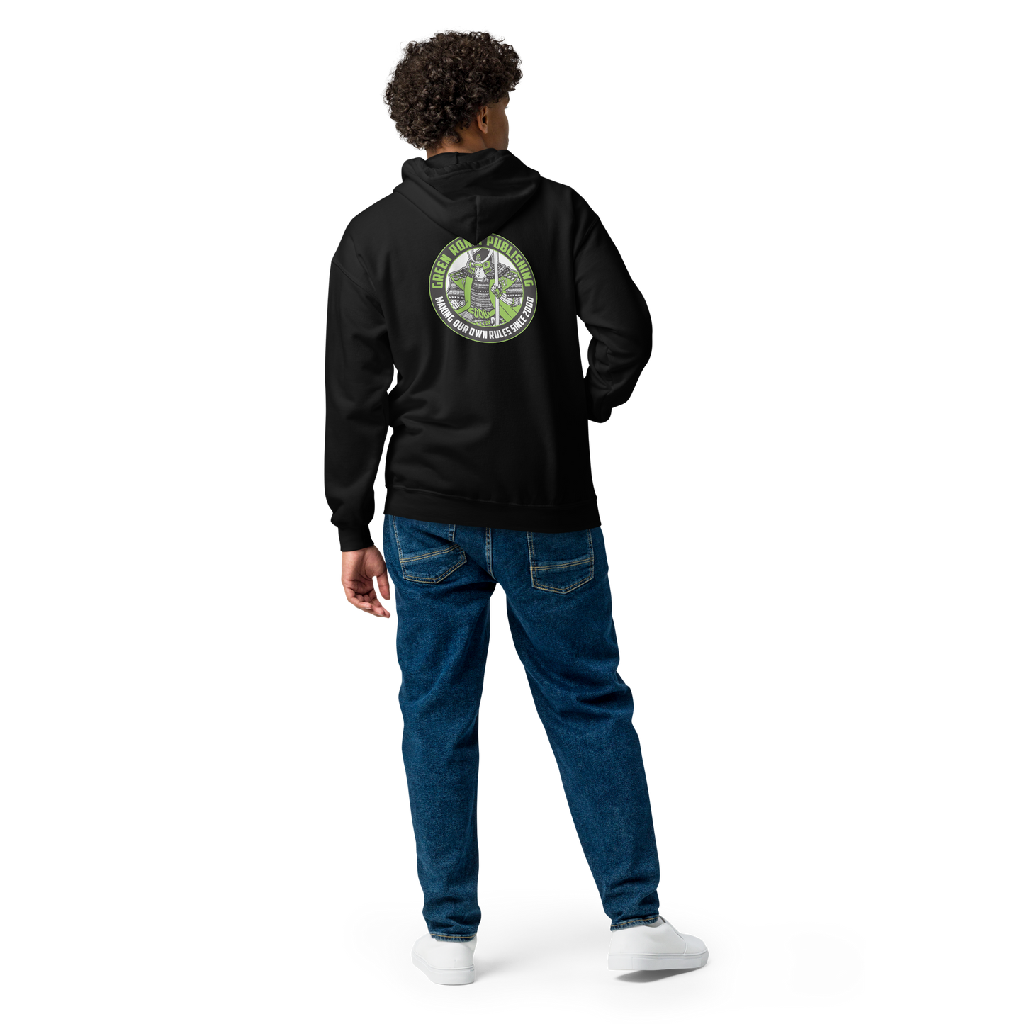 Green Ronin Logo (back placement) unisex heavy blend zip hoodie