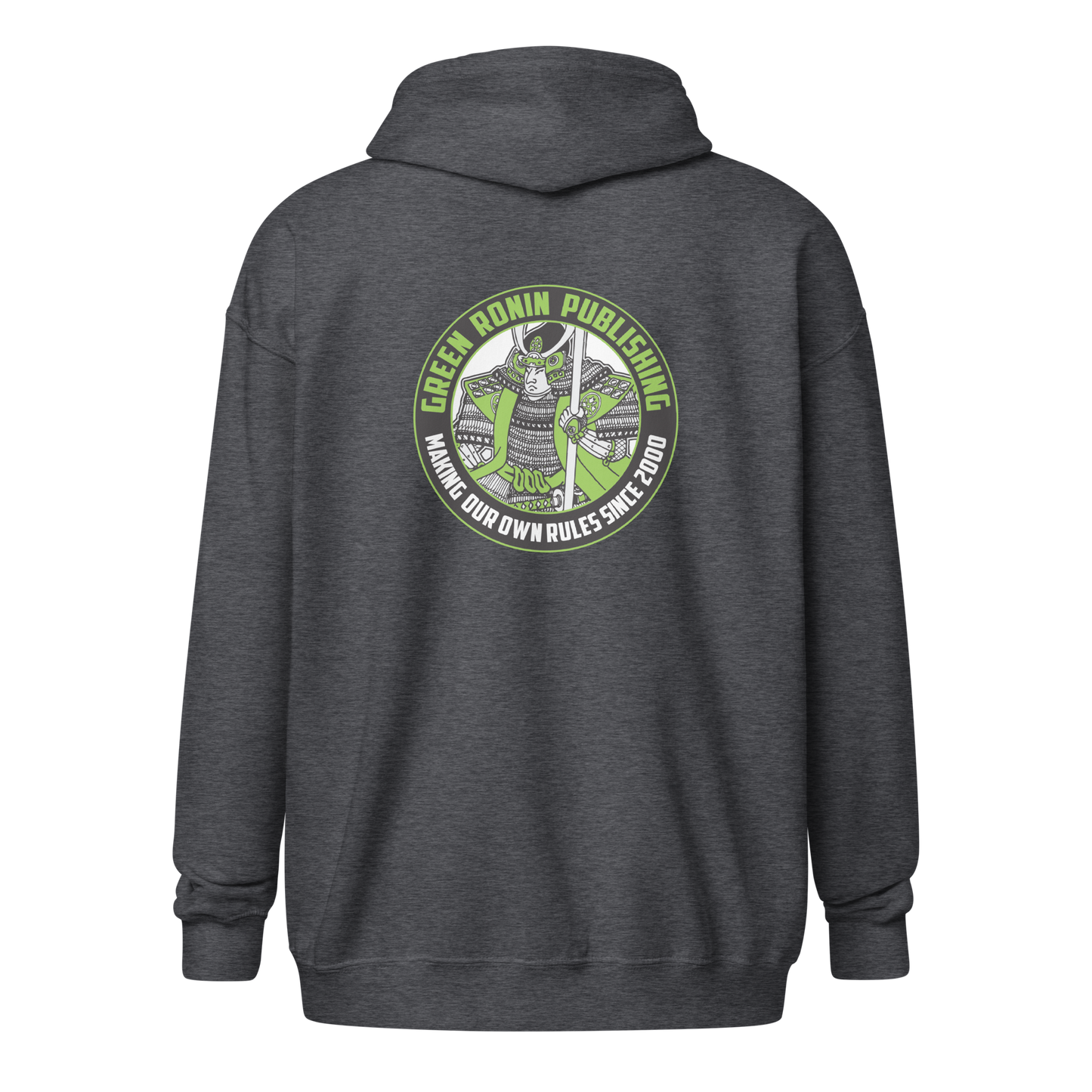 Green Ronin Logo (back placement) unisex heavy blend zip hoodie