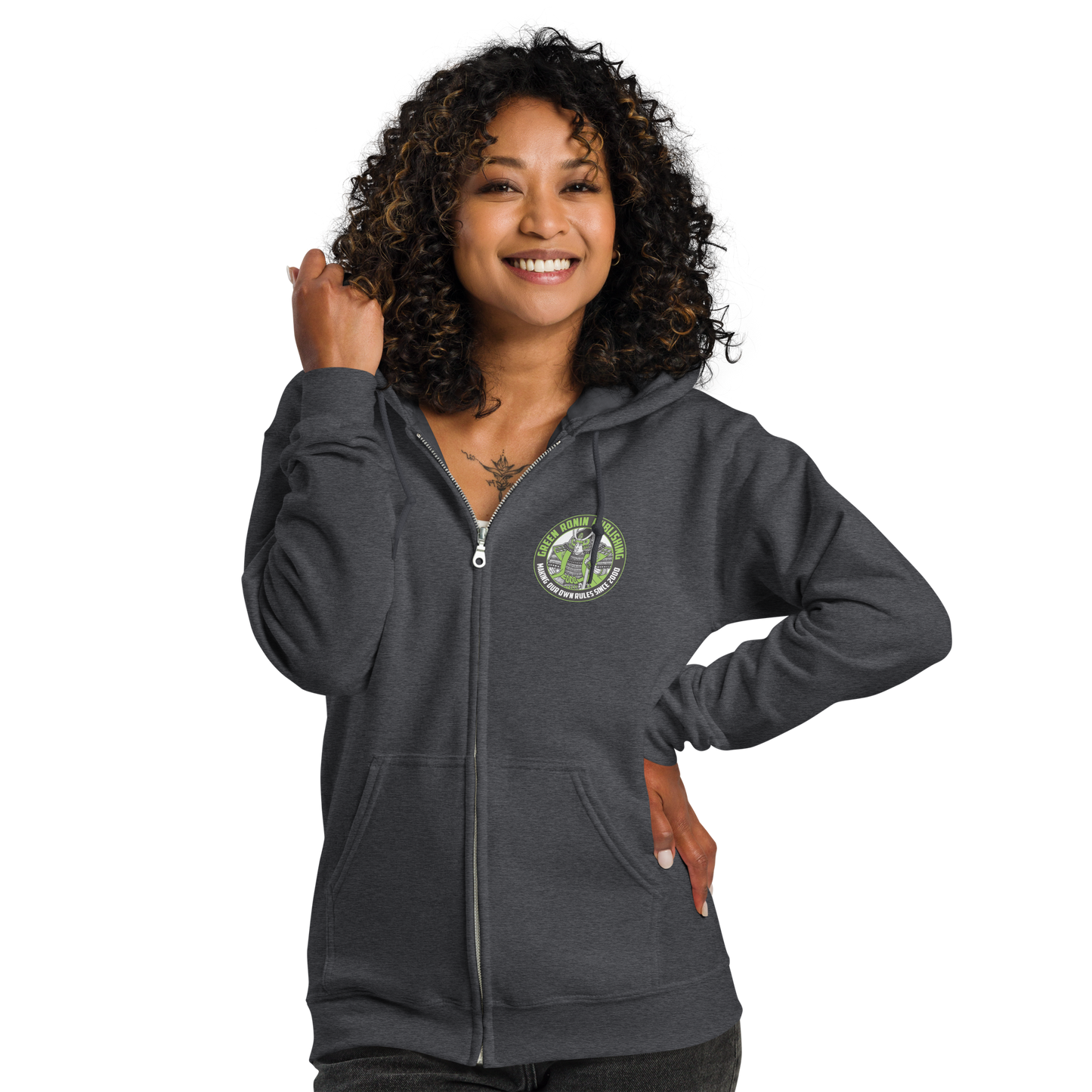 Green Ronin Logo unisex heavy blend zip hoodie