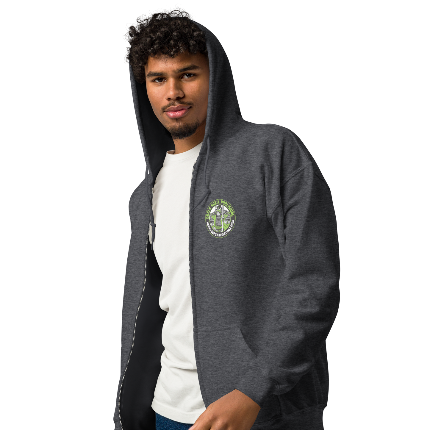 Green Ronin Logo unisex heavy blend zip hoodie