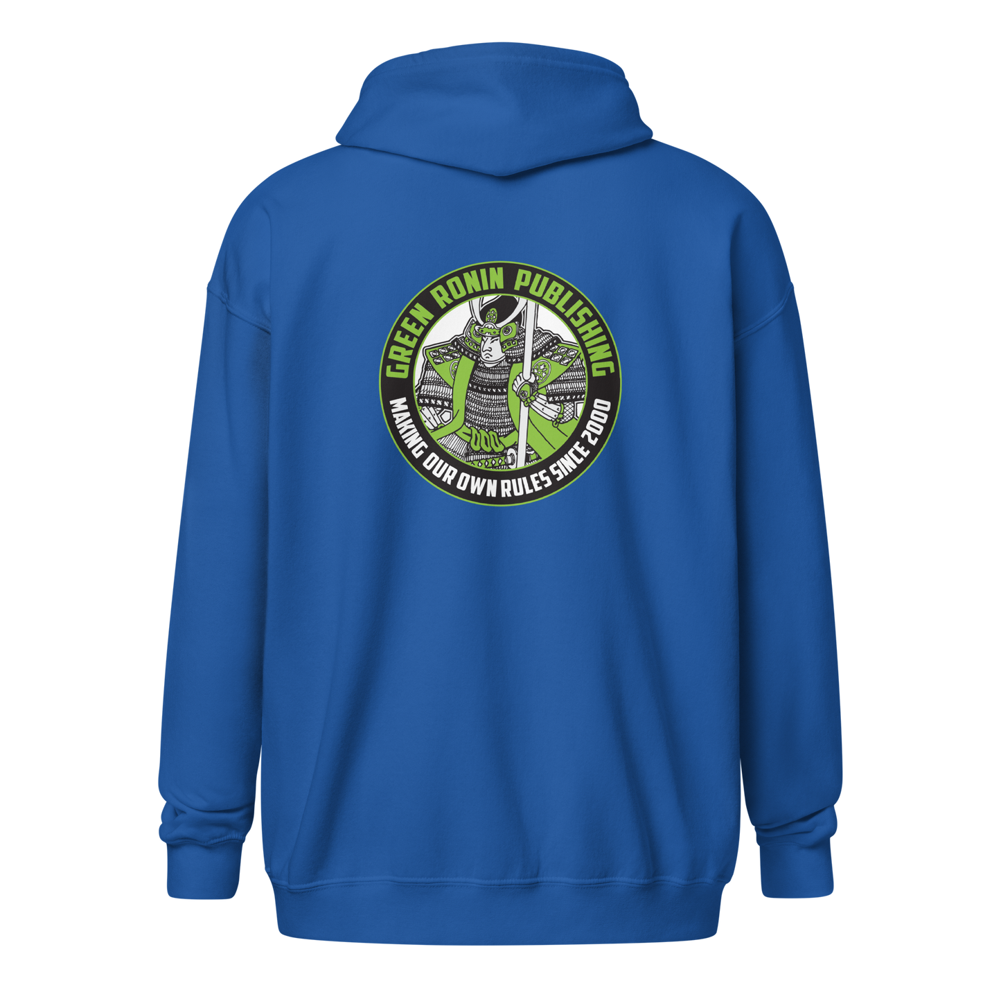 Green Ronin Logo (back placement) unisex heavy blend zip hoodie