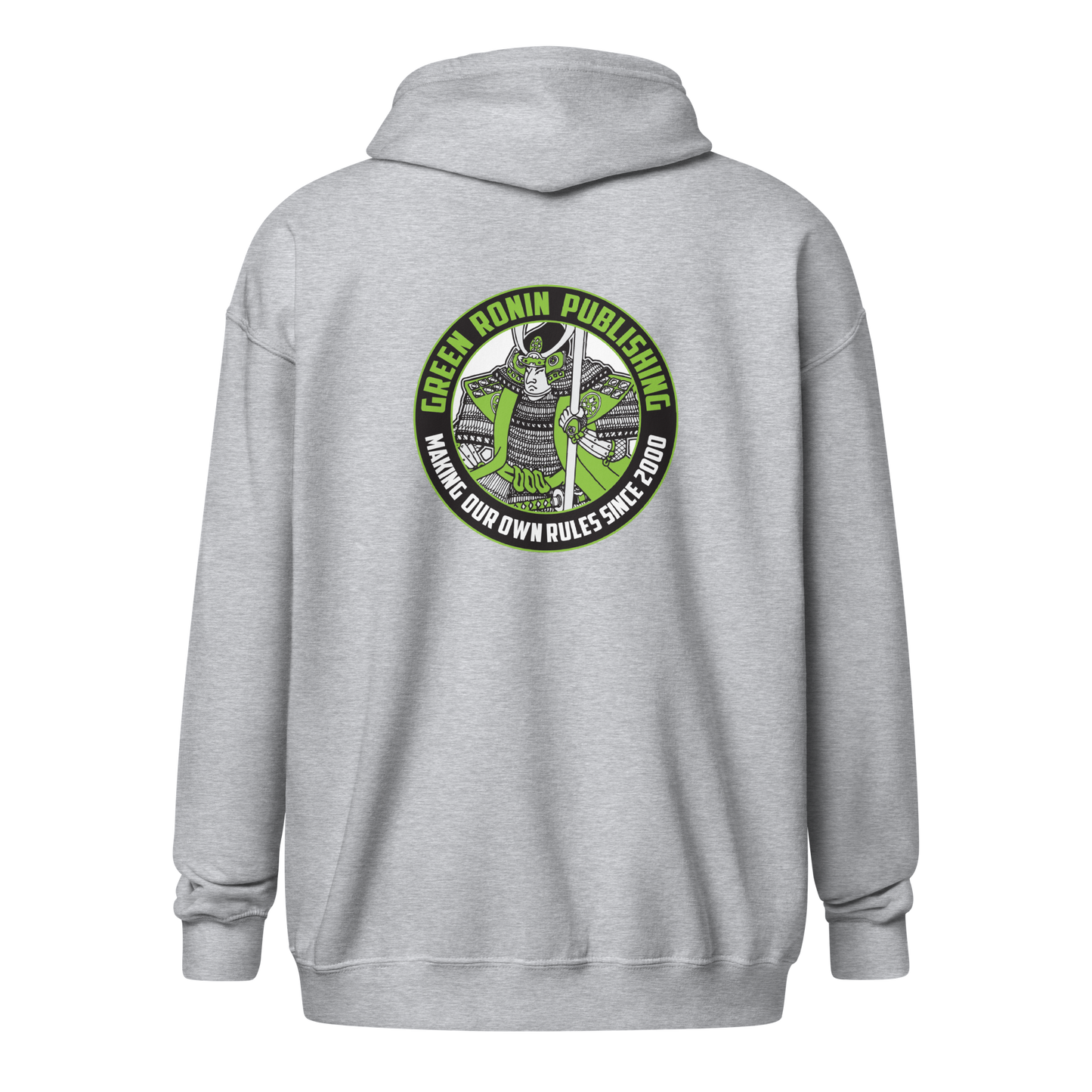 Green Ronin Logo (back placement) unisex heavy blend zip hoodie