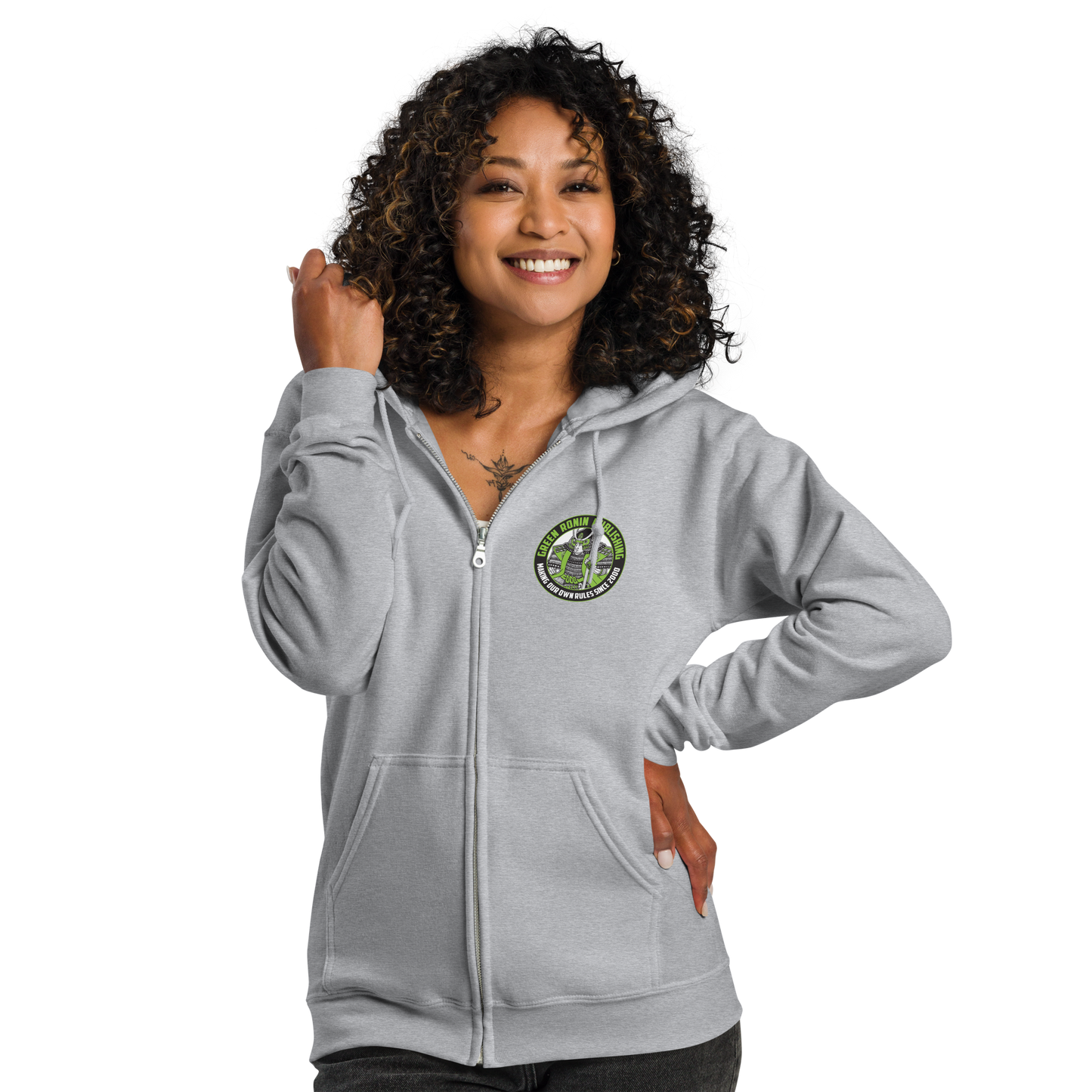 Green Ronin Logo unisex heavy blend zip hoodie