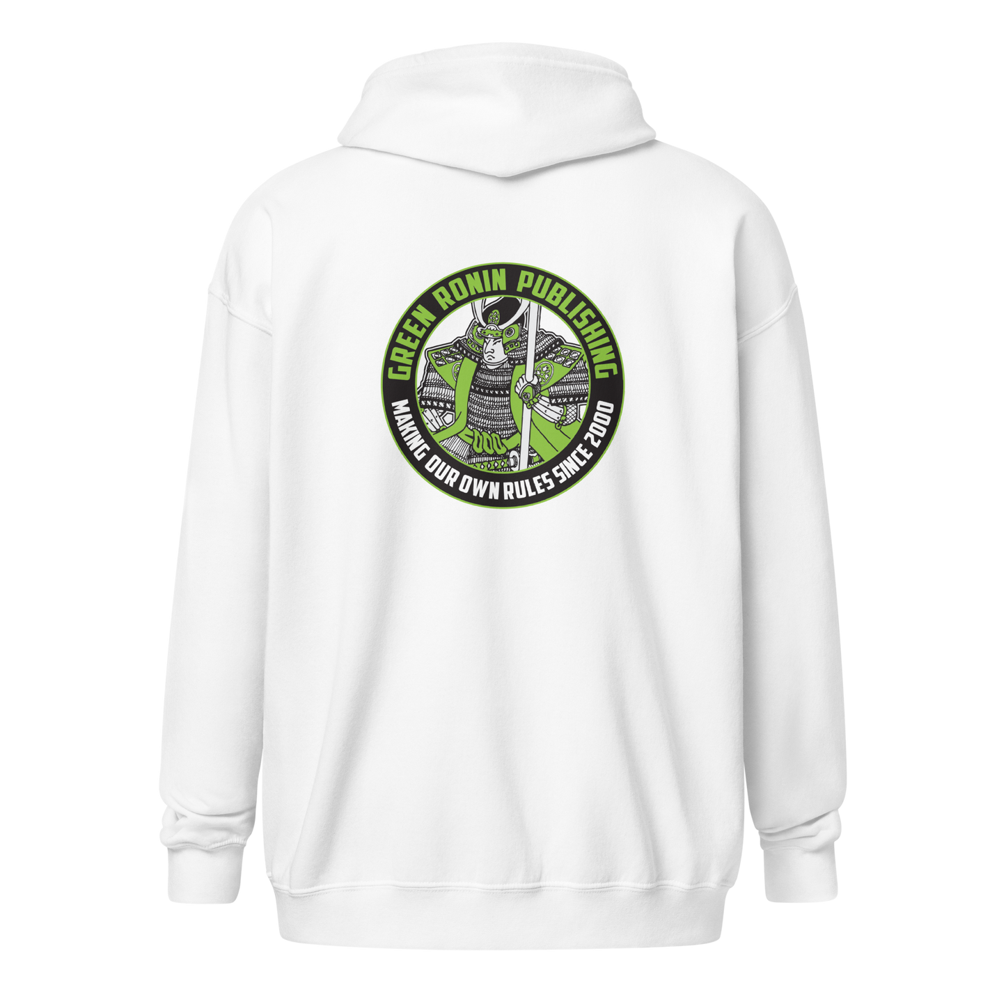 Green Ronin Logo (back placement) unisex heavy blend zip hoodie