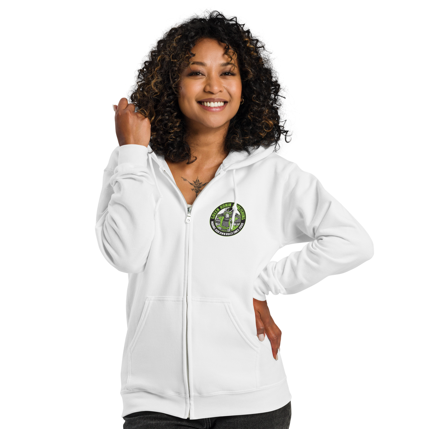 Green Ronin Logo unisex heavy blend zip hoodie