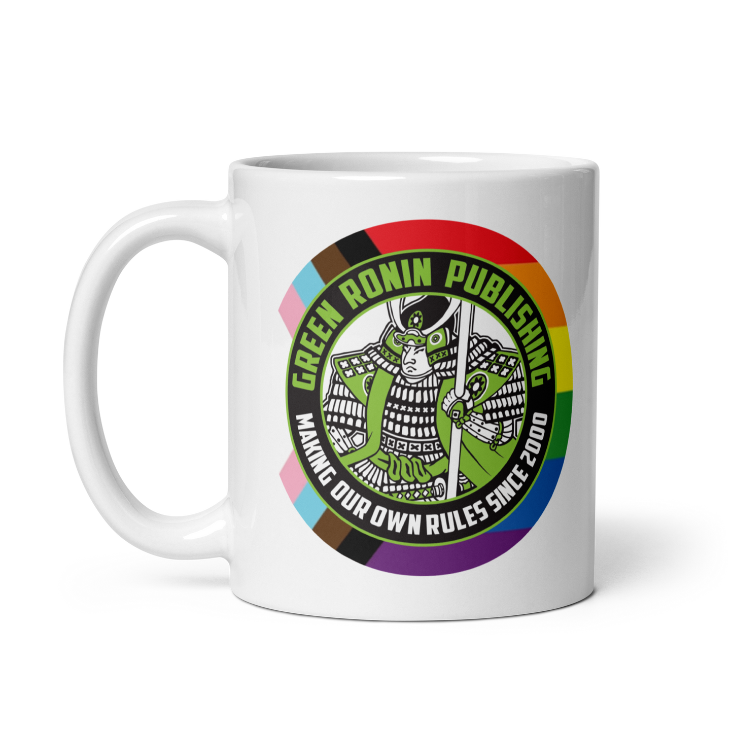 Ronin Pride white glossy mug