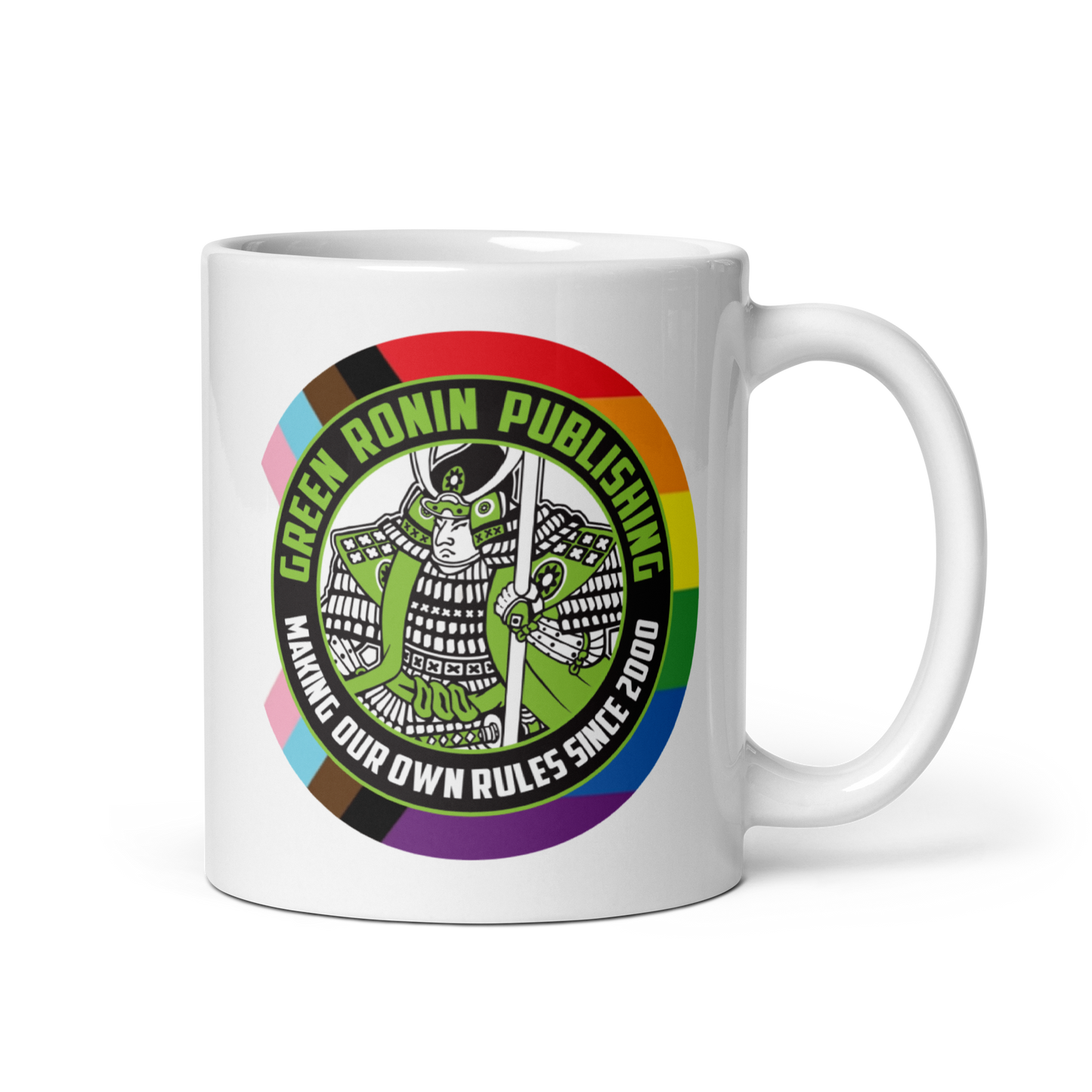 Ronin Pride white glossy mug