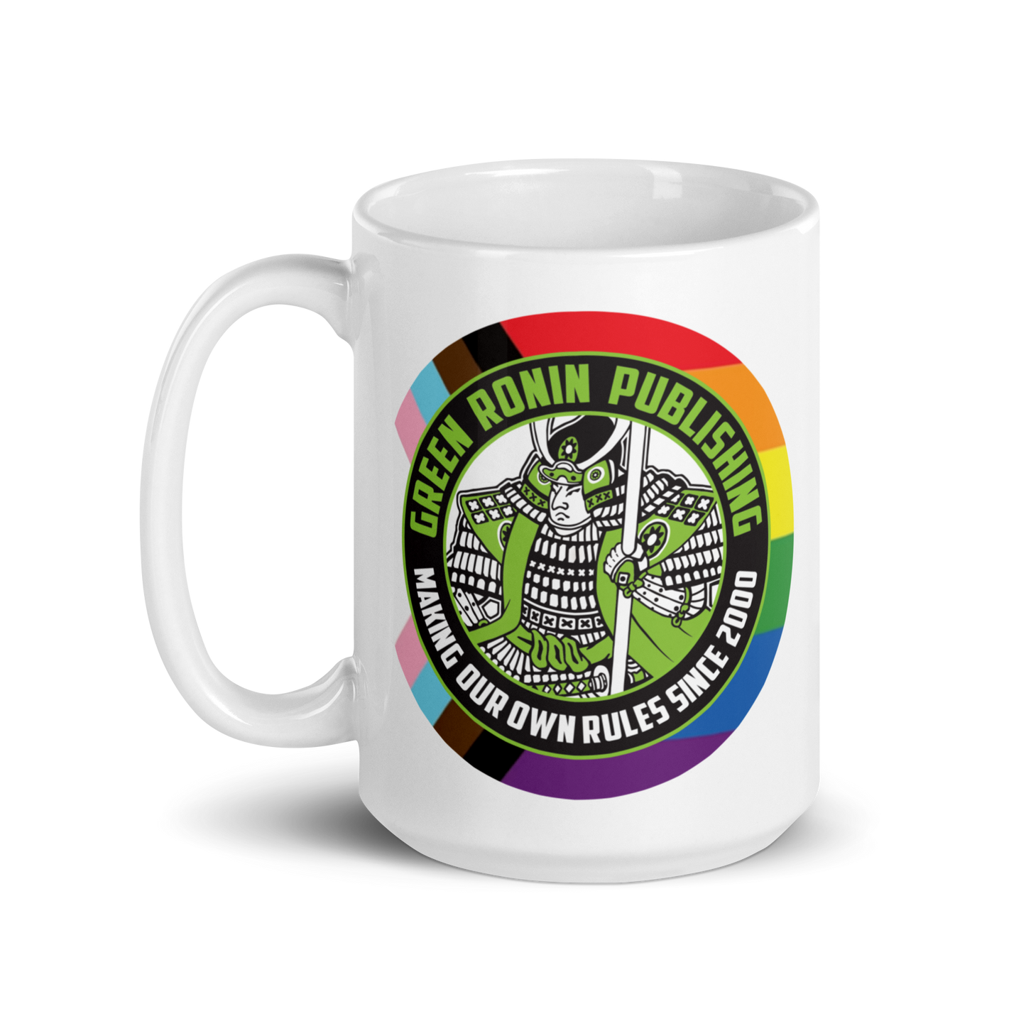 Ronin Pride white glossy mug