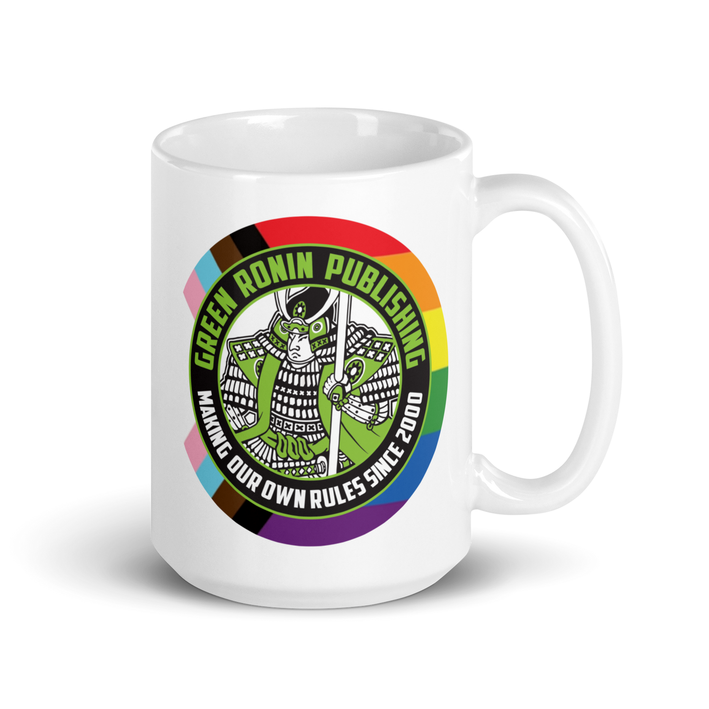 Ronin Pride white glossy mug