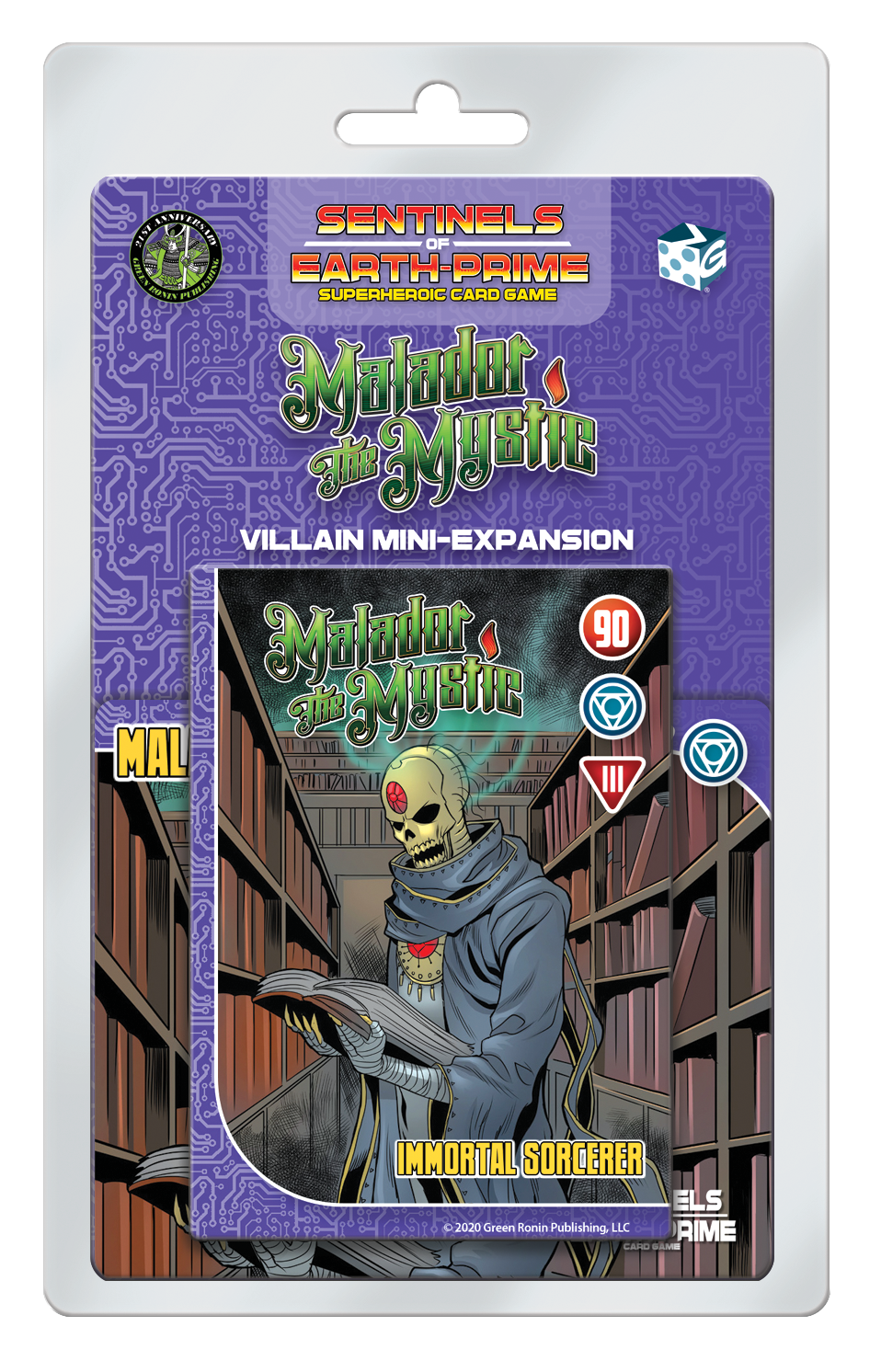 Sentinels of Earth-Prime: Malador the Mystic Villain Mini-Expansion