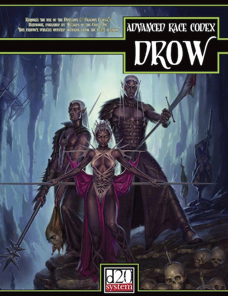 Advanced Race Codex: Drow (PDF)