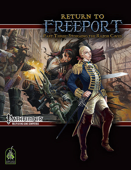 Return to Freeport, Part Three: Storming the Razor Caves (Pathfinder Adventure PDF)