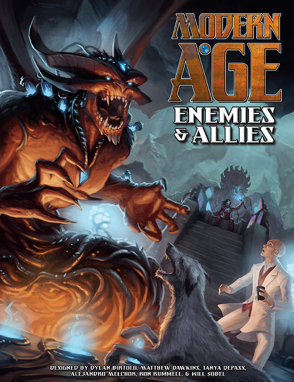 Enemies & Allies: Non-Player Characters and Creatures for Modern AGE (PDF)