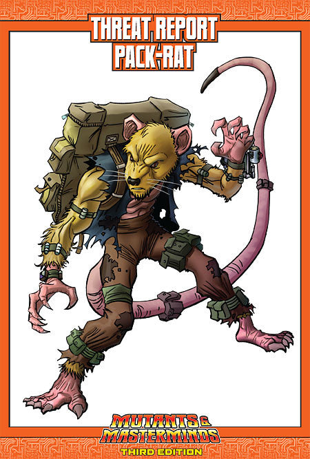 Mutants & Masterminds Threat Report #01: Pack-Rat (PDF)