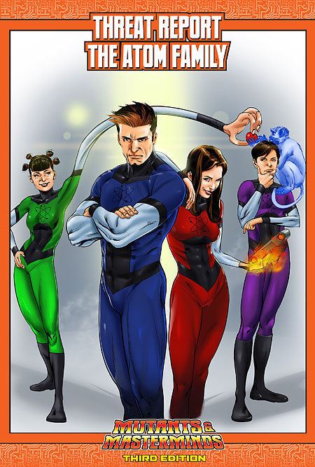 Mutants & Masterminds Threat Report #51: The Atom Family (PDF)