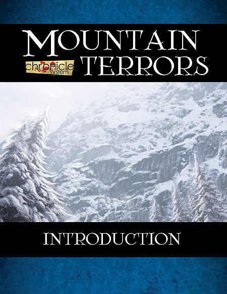 Mountain Terrors: Introduction (Chronicle System PDF)