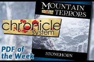 Mountain Terrors: Stonehorn (Chronicle System PDF)