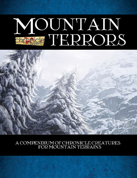 Mountain Terrors (Chronicle System PDF)