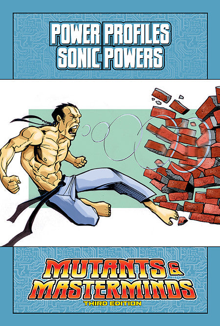 Mutants & Masterminds Power Profile: Sonic Powers (PDF)