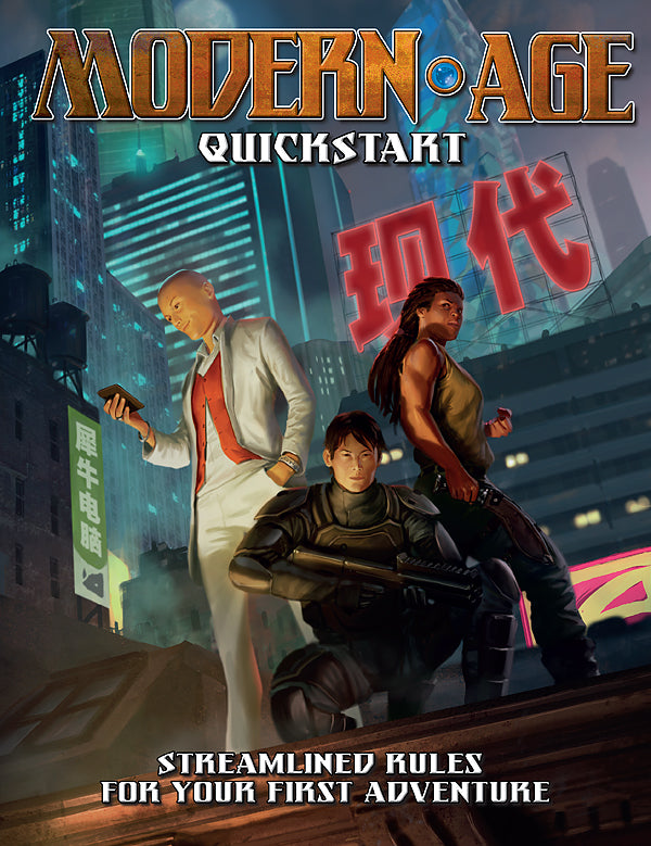 Modern AGE RPG Quickstart (Free PDF)