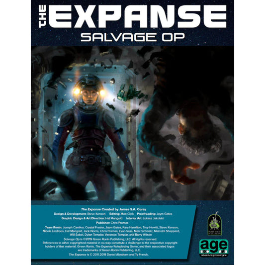 Salvage Op (An Adventure PDF For The Expanse RPG )