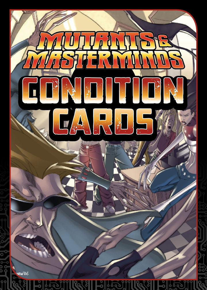 Mutants & Masterminds Condition Cards