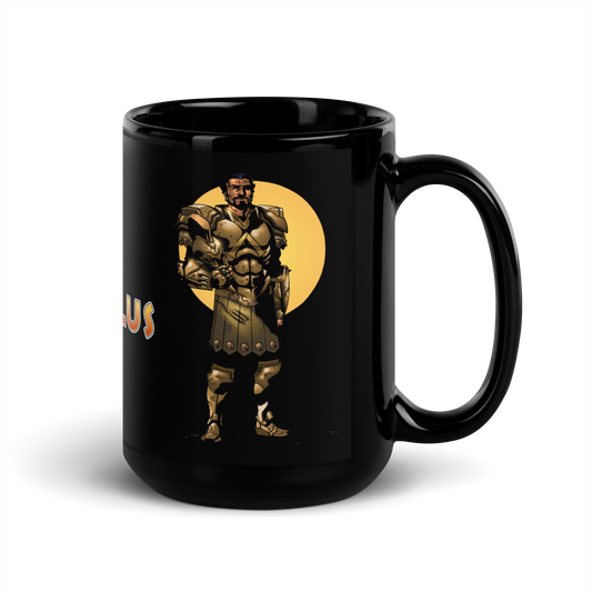 Daedalus Black Glossy Mug