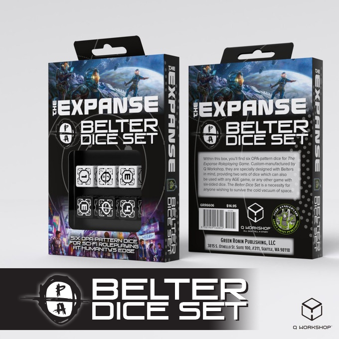 The Expanse RPG Dice Set