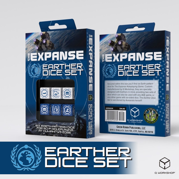 The Expanse RPG Dice Set