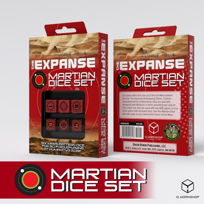 The Expanse RPG Dice Set