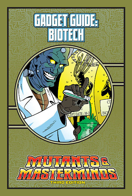 Mutants & Masterminds Gadget Guide: Biotech (PDF)